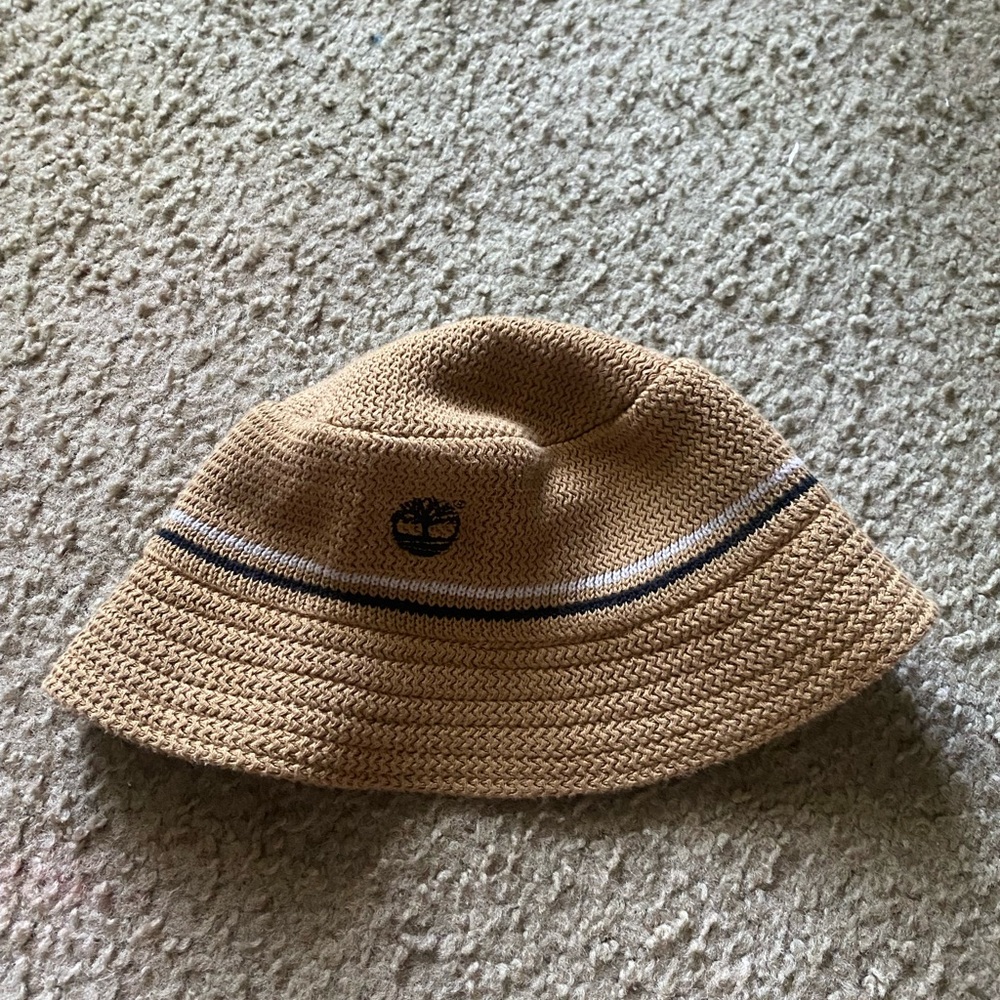 Timberland Kids Tan Bucket Hat